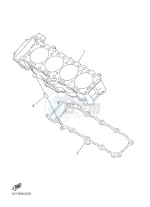 FZ1-N FZ1 (NAKED) 1000 (1EC4 1EC5 1EC6) drawing CYLINDER