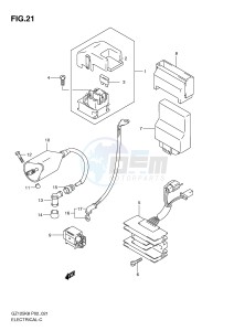 GZ125 (P02) drawing ELECTRICAL