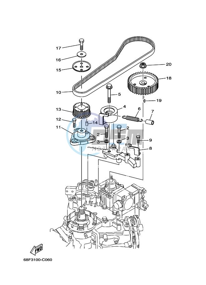 FUEL-PUMP-DRIVE-GEAR