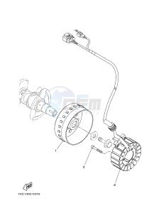 MT09 900 (1RC9) drawing GENERATOR