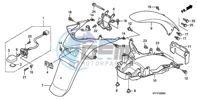 REAR FENDER