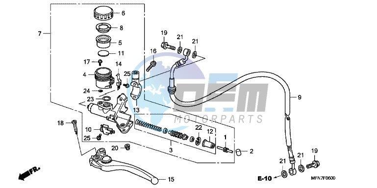 CLUTCH MASTER CYLINDER