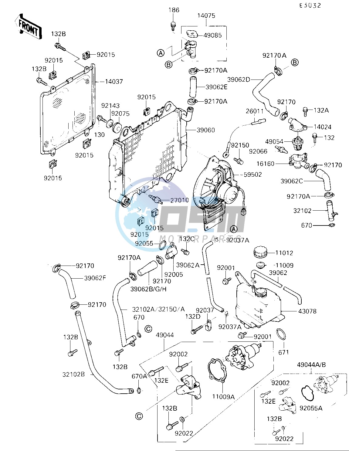 RADIATOR -- JA004010-KA005001- -