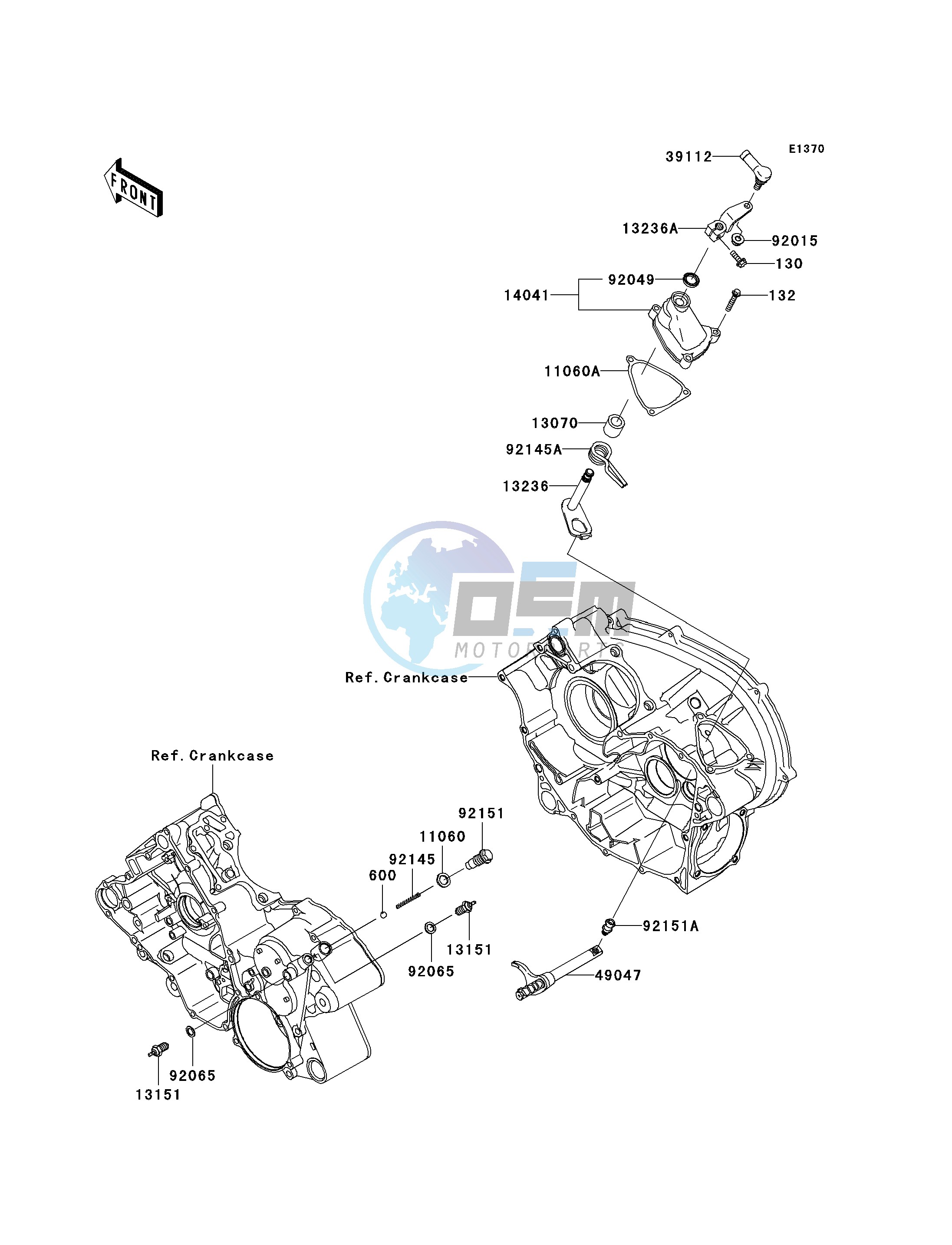 GEAR CHANGE MECHANISM