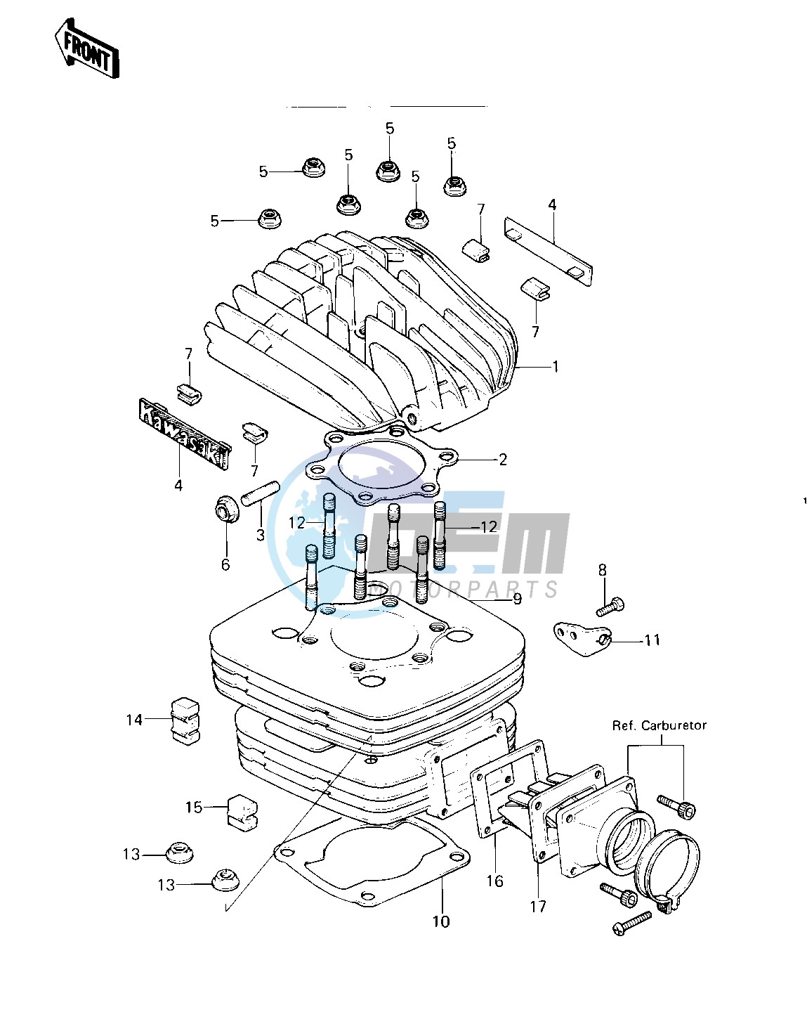 CYLINDER HEAD_CYLINDER_REED VALVE