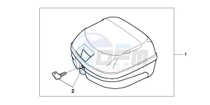 SFX50MM drawing TOP BOX 26L