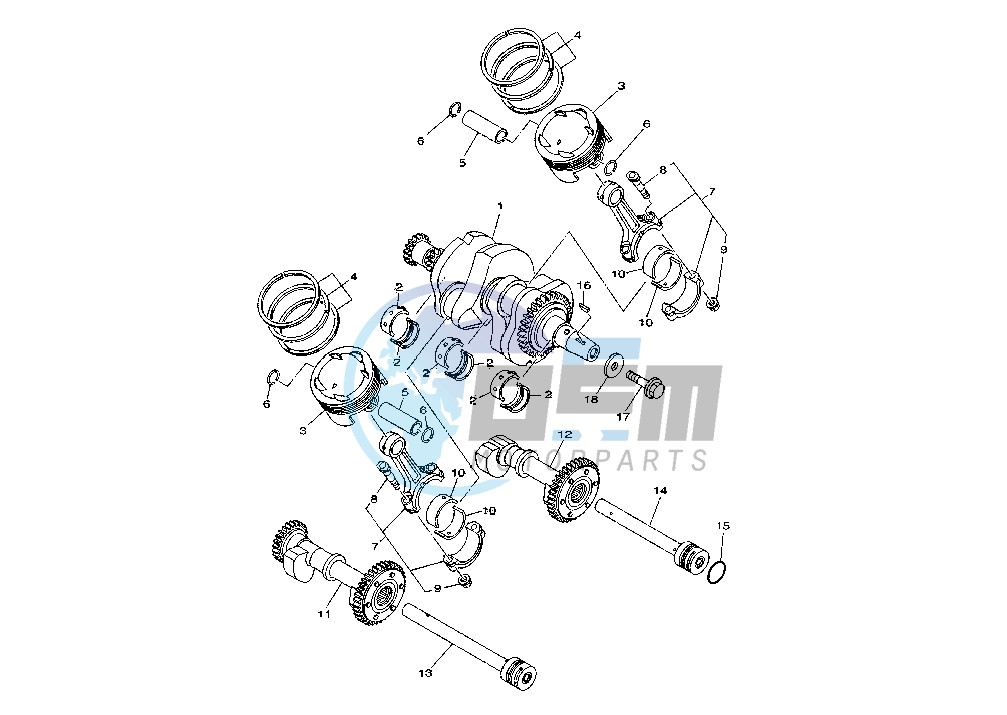 CRANKSHAFT PISTON