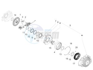 Wi-Bike Uni Mech Comfort 0 drawing Flywheel magneto