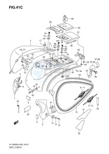 VL1500 (E2) drawing SIDE COVER (MODEL K9)