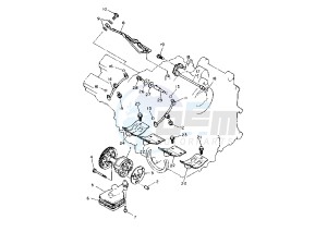 FZR 1000 drawing OIL PUMP