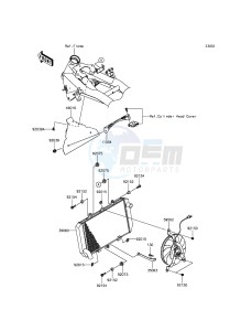 Z800 ZR800AGF FR GB XX (EU ME A(FRICA) drawing Radiator