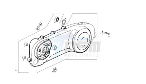 BOULEVARD - 50 CC 2T drawing CLUTCH COVER