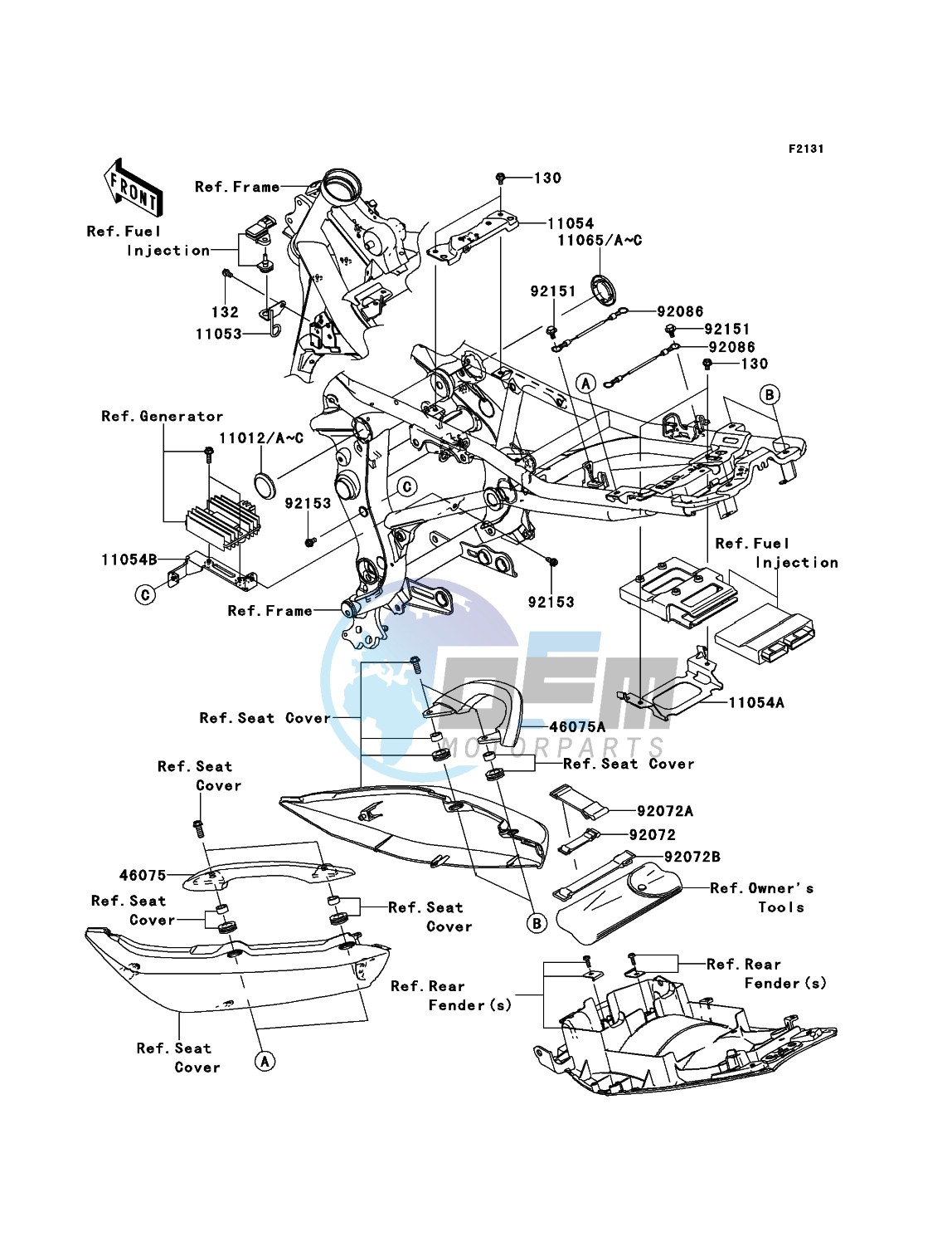 Frame Fittings(-JKAEX650AAA022143)