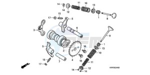 SCV100F9 Turkey - (TU) drawing CAMSHAFT/VALVE