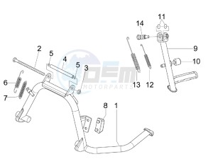 GTV 300 4T 4V ie drawing Stand