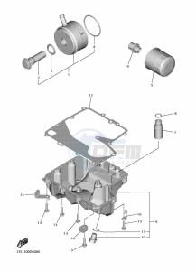 YZF600 YZF-R6 (BN6K) drawing OIL CLEANER