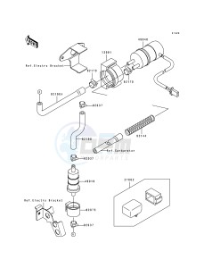 ZX 750 M [NINJA ZX-7R] (M1-M2) [NINJA ZX-7R] drawing FUEL PUMP