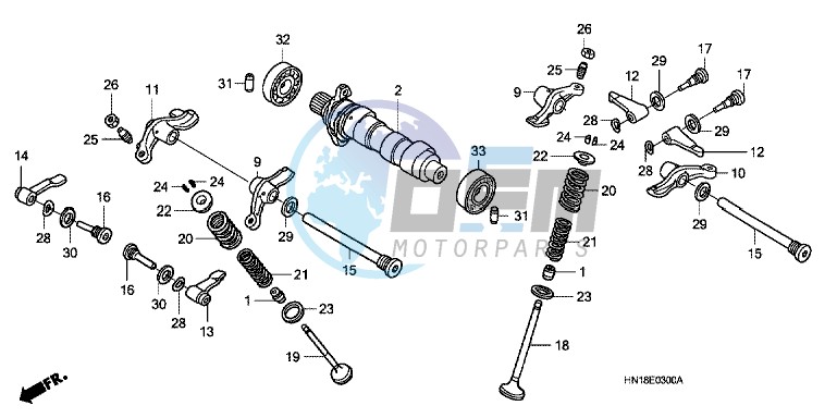 CAMSHAFT/ VALVE