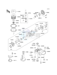 ZG 1000 A [CONCOURS] (A15-A19) [CONCOURS] drawing OIL PUMP_OIL FILTER