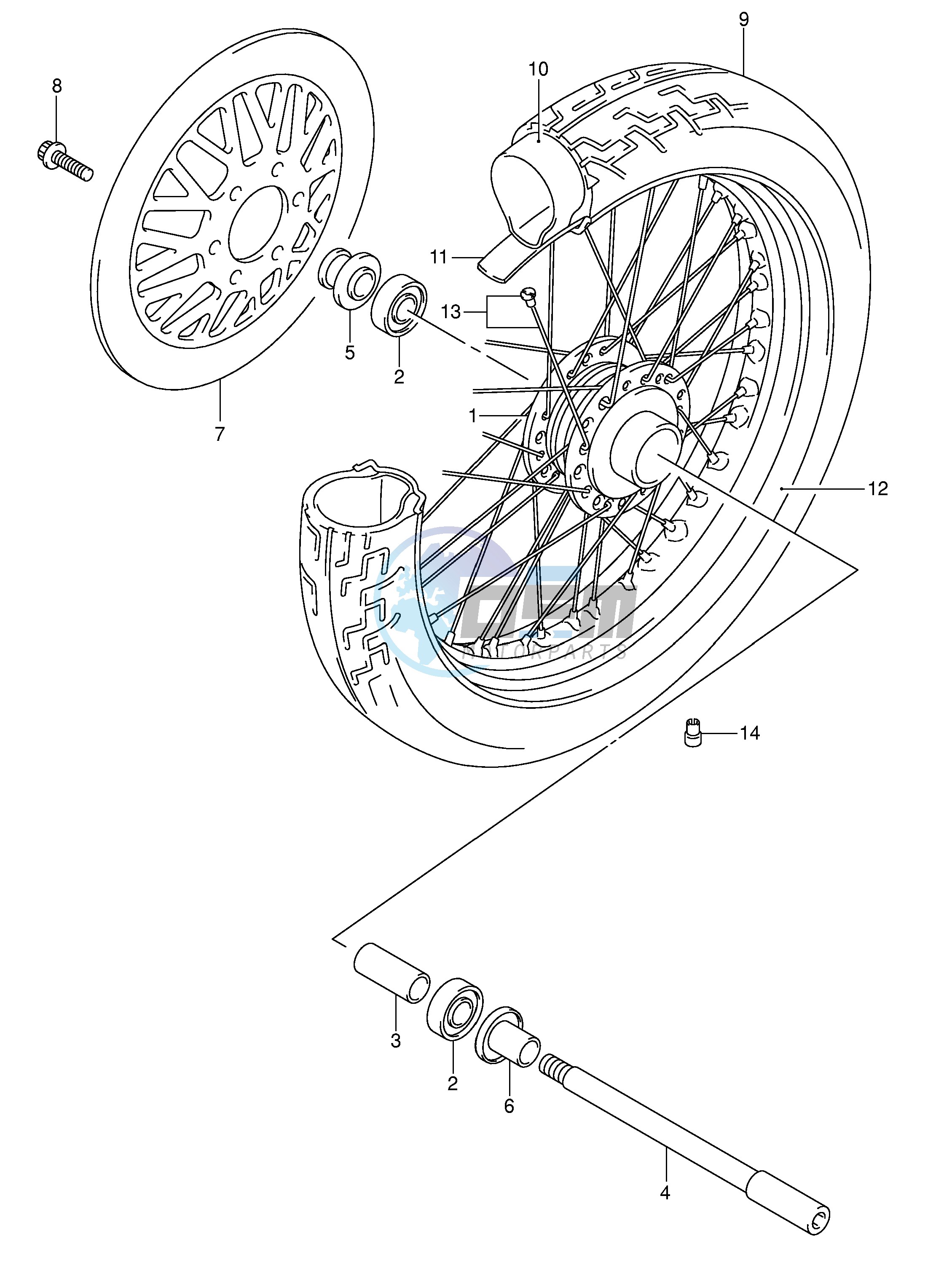 FRONT WHEEL