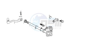 SENDA SM X-TREM - 50 CC EU2 drawing GEAR CHANGE MECHANISM