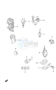 DF 9.9B drawing Sensor/Switch Remote Control