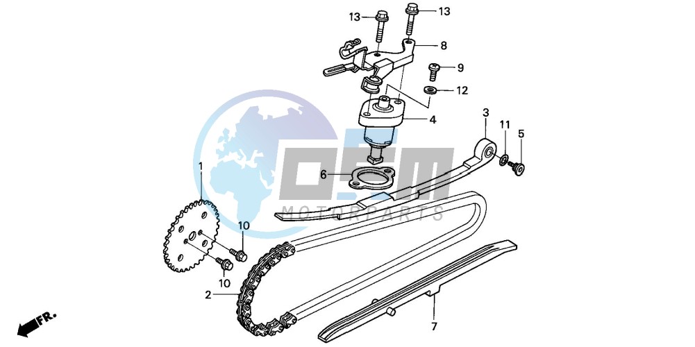 CAM CHAIN/TENSIONER