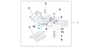 NSS250 JAZZ drawing CARRIER BRACKET