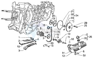 X9 180 Amalfi drawing Pump group-oil pan