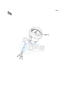 KVF360 4x4 KVF360A7F EU GB drawing Meter(s)