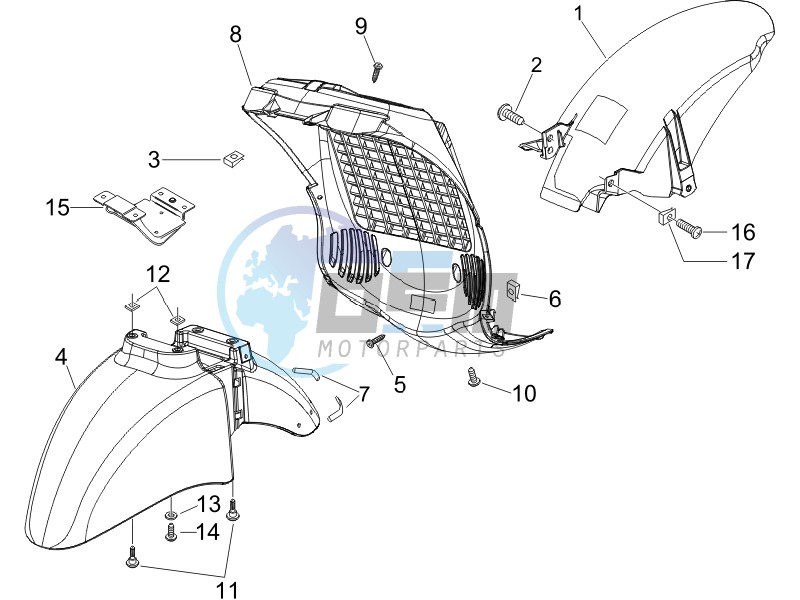 Wheel housing - Mudguard