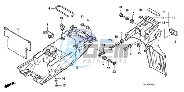 REAR FENDER