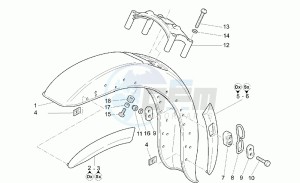 California 1100 Special Special drawing Front mudguard