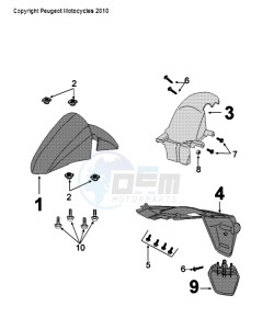 KISBEE A SL drawing FENDERS