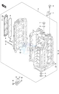 DF 140A drawing Cylinder Block