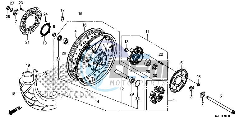 REAR WHEEL