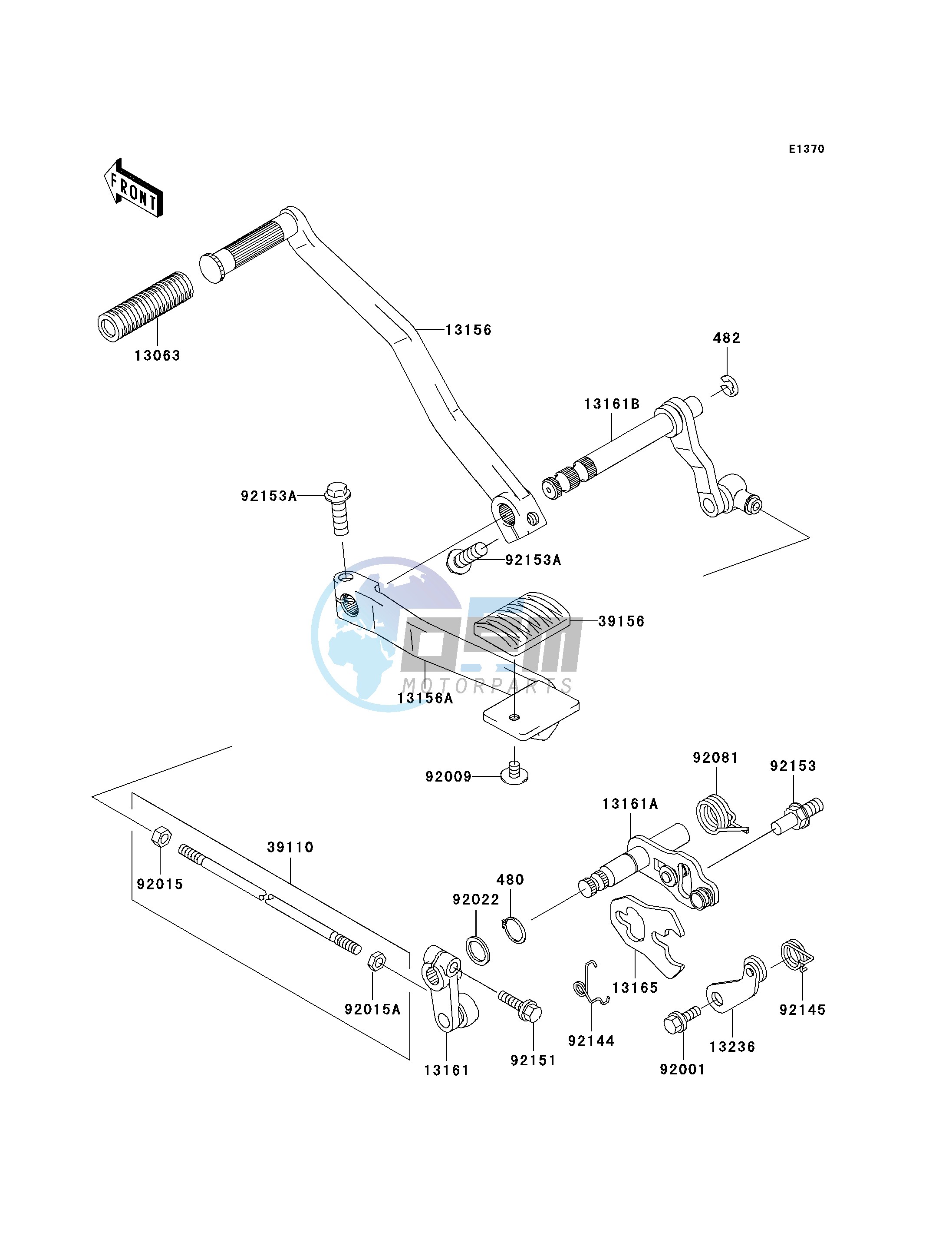 GEAR CHANGE MECHANISM