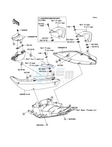 ER-6n ABS ER650B7F GB XX (EU ME A(FRICA) drawing Seat Cover