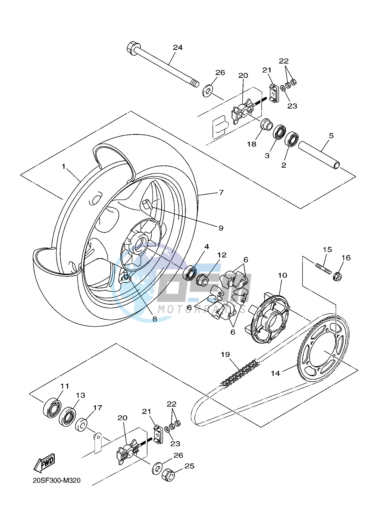 REAR WHEEL