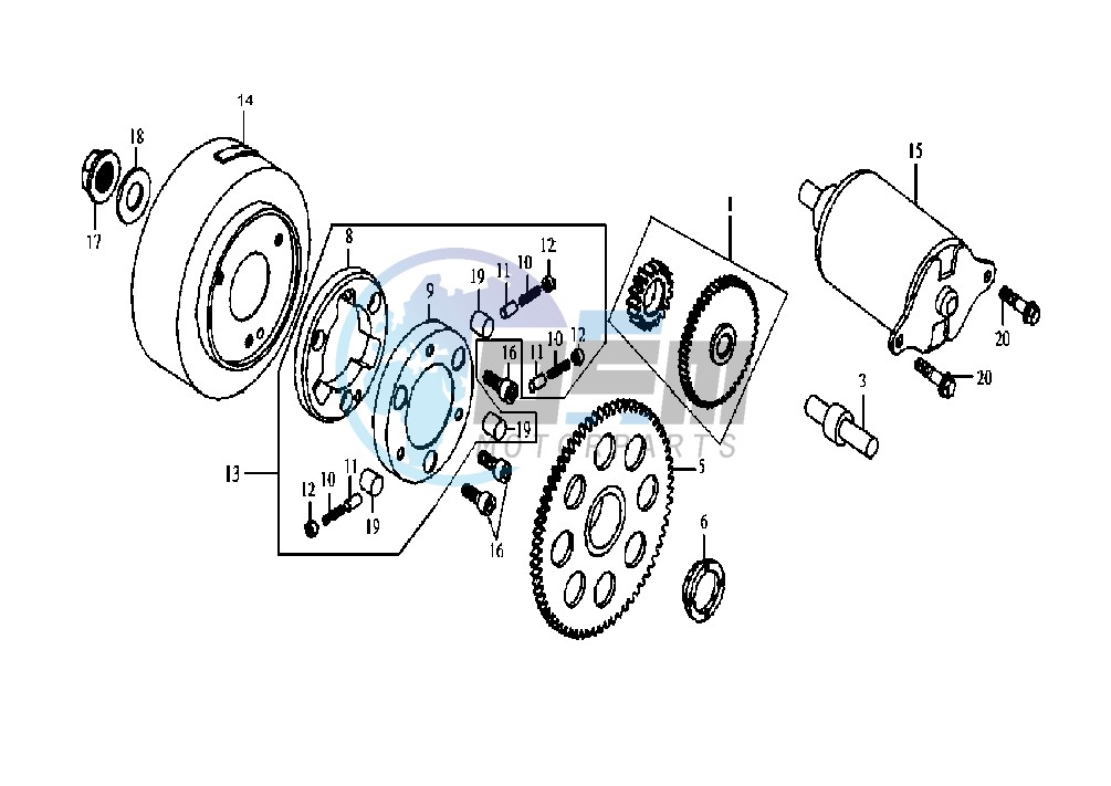 STARTING MOTOR