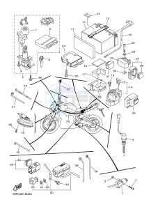 FZ8-N 800 FZ8 (NAKED) (39PL) drawing ELECTRICAL 2