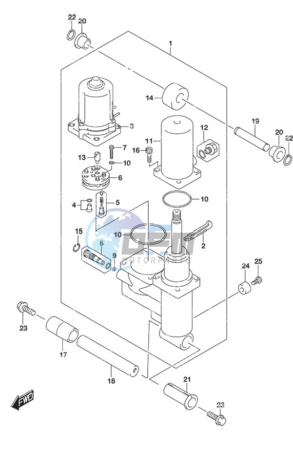 Trim Cylinder High Thrust