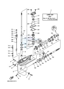 FT25B drawing LOWER-CASING-x-DRIVE-1