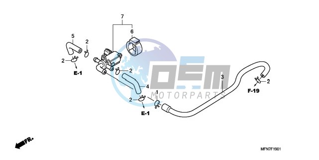 AIR INJECTION CONTROL VALVE