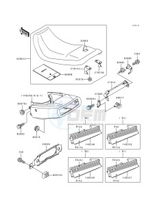 EX 500 A [EX500] (A4-A7) [EX500] drawing SEAT -- EX500-A4_A5- -