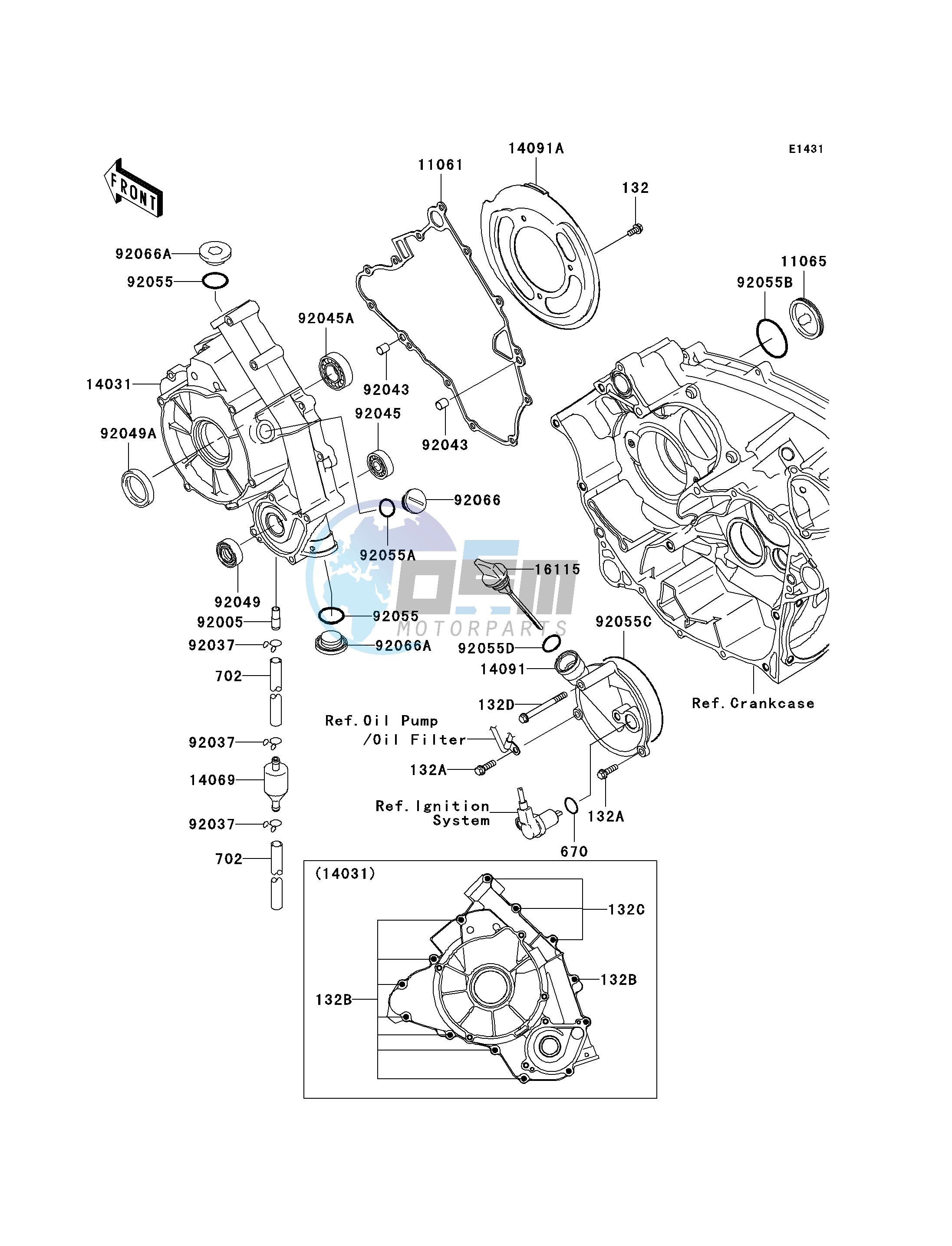 ENGINE COVER-- S- -