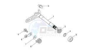 MXV 450 Cross drawing Gear box selector I