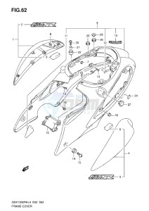 GSX1300R drawing FRAME COVER L4