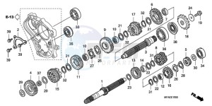 CBF1000A UK - (E / MKH) drawing TRANSMISSION