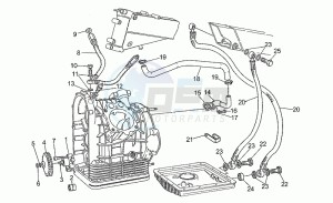 Sport Corsa 1100 drawing Oil pump